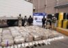 Detienen a conductor con casi una tonelada de droga durante revisión federal