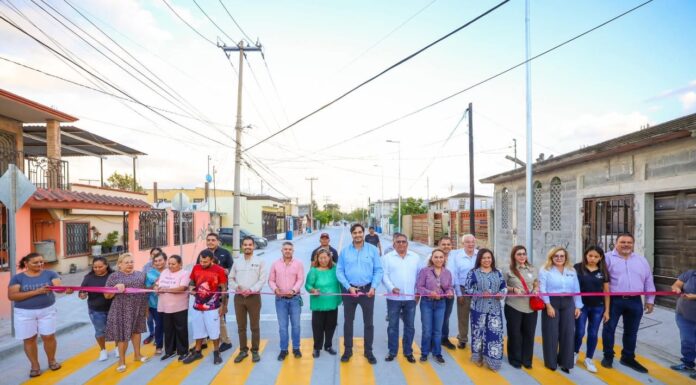 Mejora pavimentación hidráulica calidad de vida en la colonia Juárez