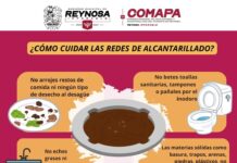 Exhorta COMAPA a cuidar las redes de alcantarillado