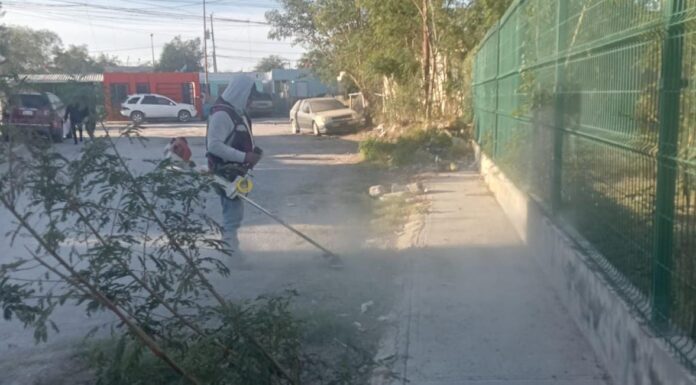 Amplía Gobierno de Reynosa acciones de limpieza y mantenimiento a instituciones