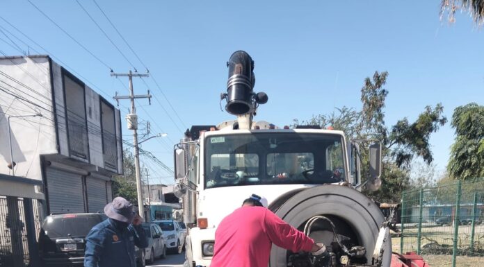 Trabajó COMAPA en sondeo de drenaje sanitario en distintos sectores de la ciudad