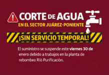 Aviso importante para habitantes del Sector Juárez-Poniente en Reynosa