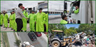 Reynosa acelera rehabilitación urbana con cuadrillas nocturnas