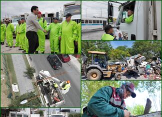 Reynosa acelera rehabilitación urbana con cuadrillas nocturnas
