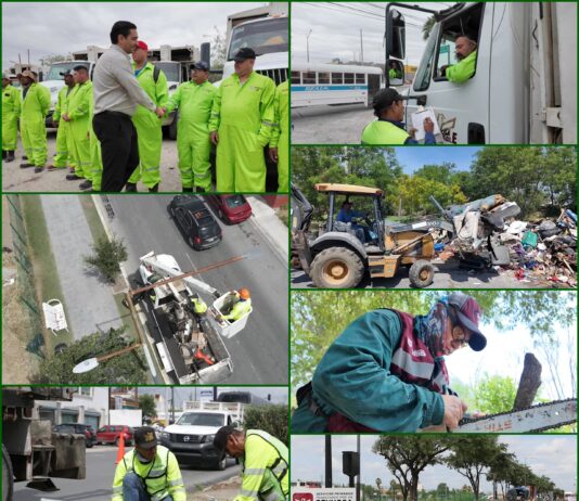 Reynosa acelera rehabilitación urbana con cuadrillas nocturnas