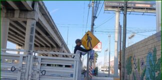 Instala Gobierno de Reynosa señalamientos viales en bulevar Hidalgo