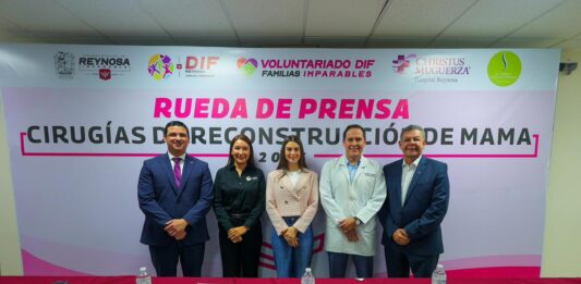 Fortalece DIF-Reynosa la Campaña de Reconstrucción de Mama con cirugías gratuitas