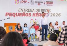 Abrazan DIF y Municipio a los Pequeños Héroes