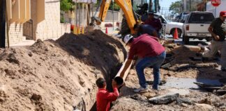Rehabilita COMAPA red de drenaje sanitario en la Zona Centro