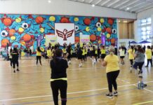 Apoyaron deportistas y familias noble causa del Fitness Festival Pequeños Héroes 2026