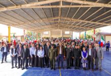 Conmemoró escuela Escudo Nacional el Día de la Bandera con Alcalde de Reynosa