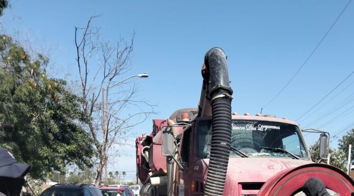 Realizó COMAPA limpieza y sondeo de drenaje sanitario en Balcones de Alcalá
