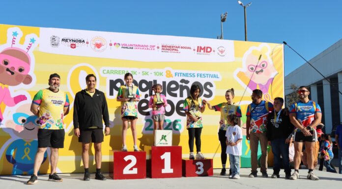 Fomenta el Gobierno de Reynosa la participación infantil en Atletismo