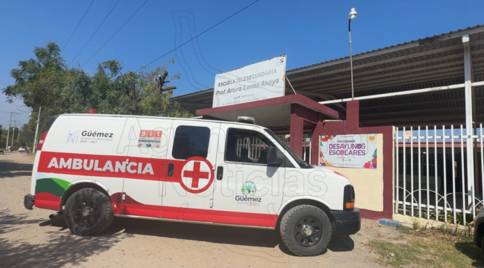 Exesposo apuñala a mujer dentro de telesecundaria en Güémez