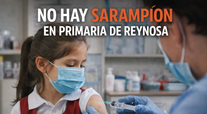 Descartan brote de sarampión en escuela primaria de Reynosa