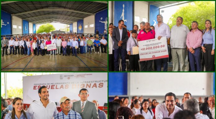 Programa Escuelas Dignas fortalece planteles en Reynosa