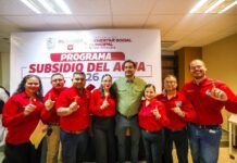 Beneficia programa municipal «Subsidio del Agua» a personal del Hospital General de Zona número 15