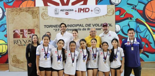 Impulsa el Gobierno de Reynosa la práctica del Voleibol entre la juventud