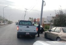 Dañaron vientos intensos red eléctrica en Reynosa sin registrarse lesionados