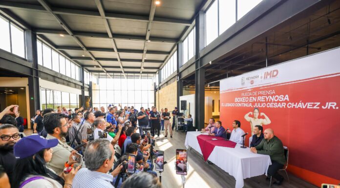 Será Reynosa importante escenario del boxeo con Julio César Chávez Jr.