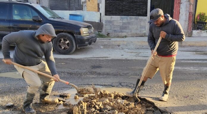 Reparó COMAPA fugas de agua en diversos sectores de Reynosa