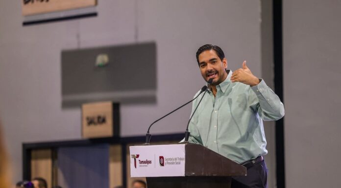 Inauguraron Feria de Empleo, Alcalde Carlos Peña Ortiz y Secretario del Trabajo Luis Gerardo Illoldi Reyes