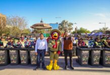 Fortalece Carlos Peña Ortiz equipamiento de trabajadores municipales