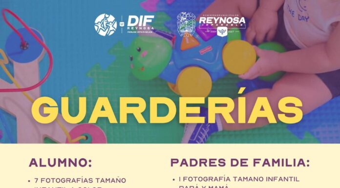 Mantiene DIF-Reynosa abiertas inscripciones en guarderías para el cuidado infantil