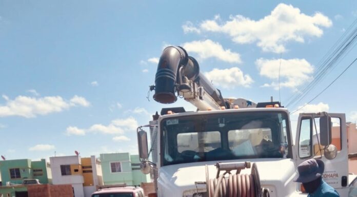 Realizó COMAPA mantenimiento en red sanitaria del fracc. Los Almendros