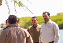 Avanza rehabilitación de La Playita supervisada por el Alcalde de Reynosa