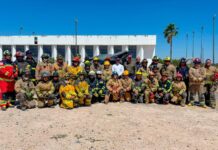 Acompañó Alcalde Carlos Peña Ortiz en Cursos de Capacitación a Protección Civil