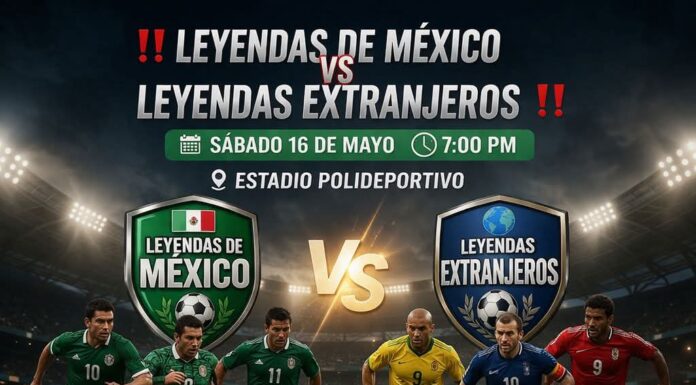 Deleitarán a reynosenses Leyendas del Futbol