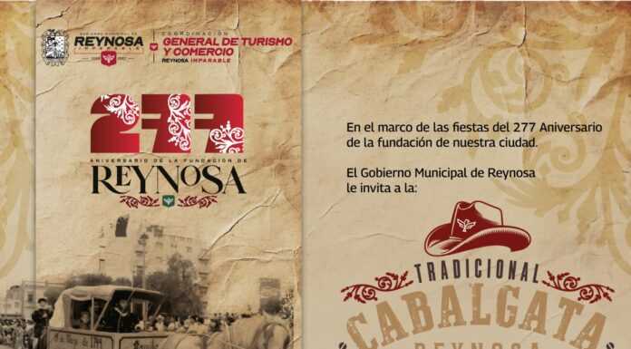 Celebremos el 277 Aniversario de la Fundación de Reynosa con la Tradicional Cabalgata 2026