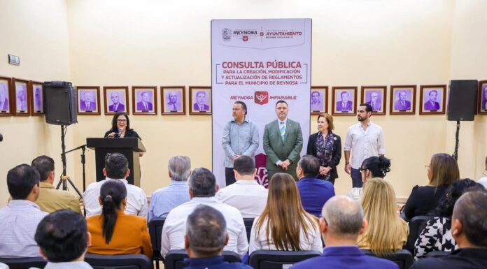 Trabajan sociedad civil y Gobierno en Creación, Modificación y Actualización de Reglamentos para Reynosa