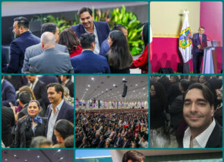 Peña Ortiz fortalece presencia en Informe estatal