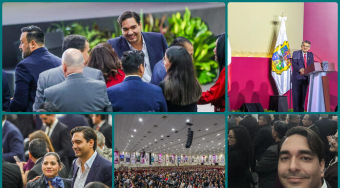 Peña Ortiz fortalece presencia en Informe estatal