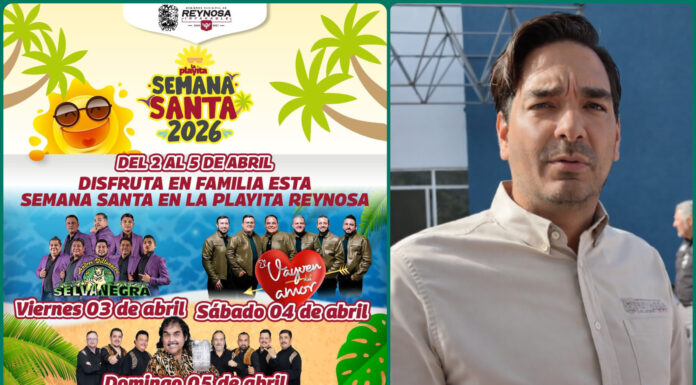 Reynosa refuerza seguridad en Semana Santa 2026