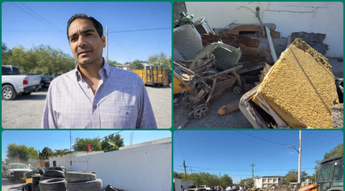 Refuerzan limpieza y descacharre en Reynosa