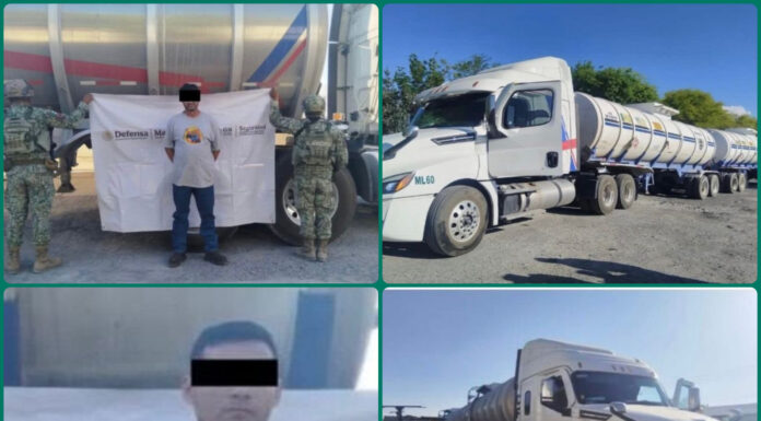 Ejército detiene a dos traileros con hidrocarburo ilegal