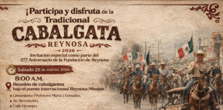 Carlos Peña Ortiz encabezará Cabalgata 2026 por aniversario de Reynosa