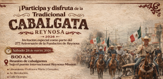 Carlos Peña Ortiz encabezará Cabalgata 2026 por aniversario de Reynosa