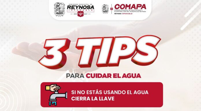 Llama COMAPA a la Ciudadanía a sumarse al Cuidado del Agua en Semáforo Rojo