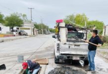 Da mantenimiento COMAPA a pluviales en Módulo 2000 Rancho Grande