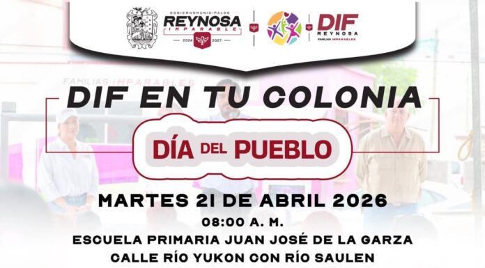 Invita DIF-Reynosa a brigada en Balcones de Alcalá