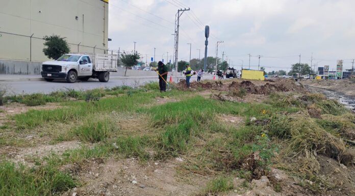 Desarrolla Gobierno de Reynosa mantenimiento preventivo de infraestructura por lluvias
