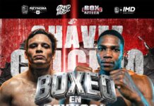 Chávez Jr. regresa al ring en Reynosa ante Caicedo