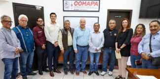 Fortalece COMAPA Reynosa coordinación con Sindicato de Plomeros