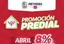 Ofrece Gobierno de Reynosa descuento total de recargos del Impuesto Predial