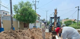 Rehabilita COMAPA drenaje sanitario en la colonia 5 de Diciembre