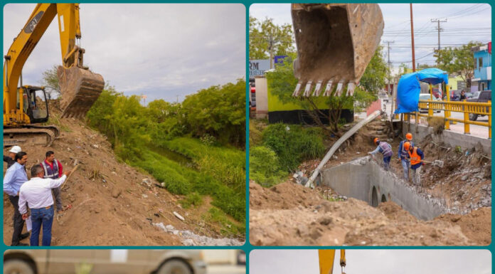 Avanza rehabilitación de puente clave en Reynosa